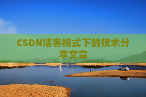 CSDN博客格式下的技术分享文章